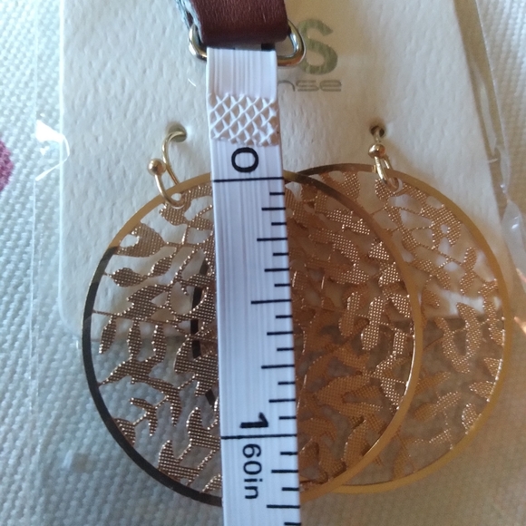 Boho Gold tone Fall Leaves Earrings Splendid 🍁🍁 - Picture 8 of 10